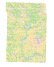 Nitrate-nitrogen concentrations in Dunn County