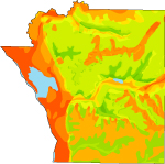 Susceptibility of groundwater to pollutants in La Crosse County