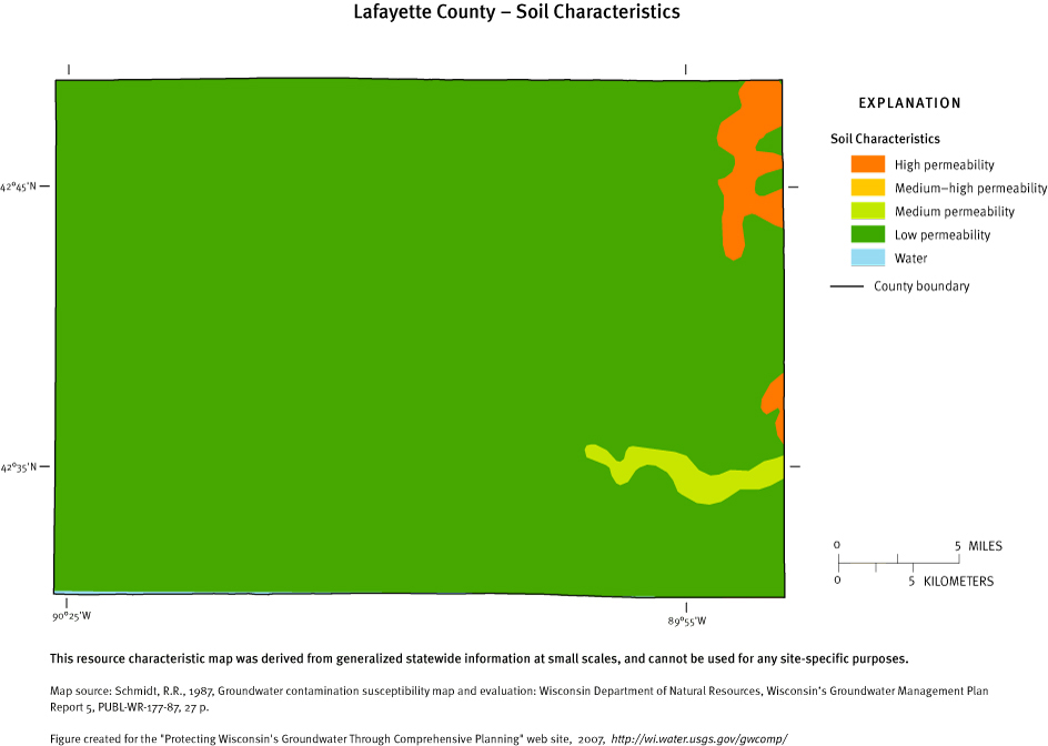 Lafayette County Soil Characteristics