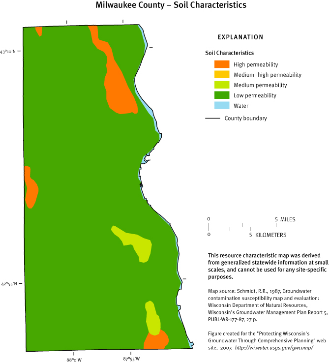 Milwaukee County Soil Characteristics