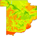 Susceptibility of groundwater to pollutants in Sauk County