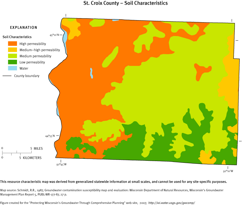 St. Croix County Soil Characteristics