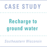 Case Study - Recharge to ground water