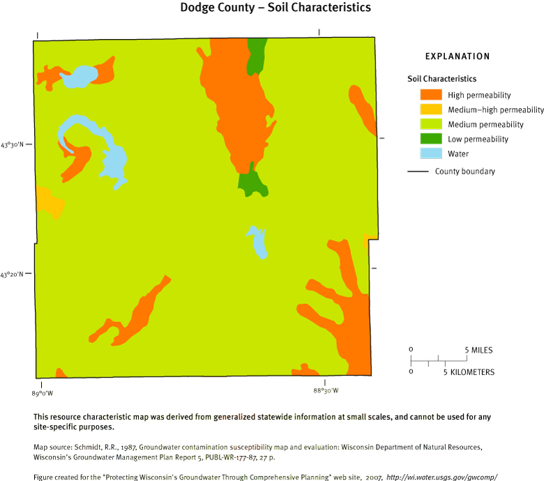 Dodge County Soil Characteristics