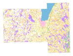 Nitrate-nitrogen concentrations in Fond du Lac County