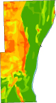 Susceptibility of groundwater to pollutants in Ozaukee County