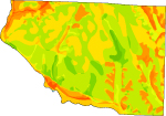 Susceptibility of groundwater to pollutants in Pierce County
