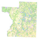 Nitrate-nitrogen concentrations in Polk County