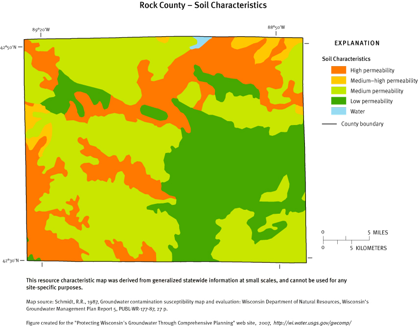 Rock County Soil Characteristics