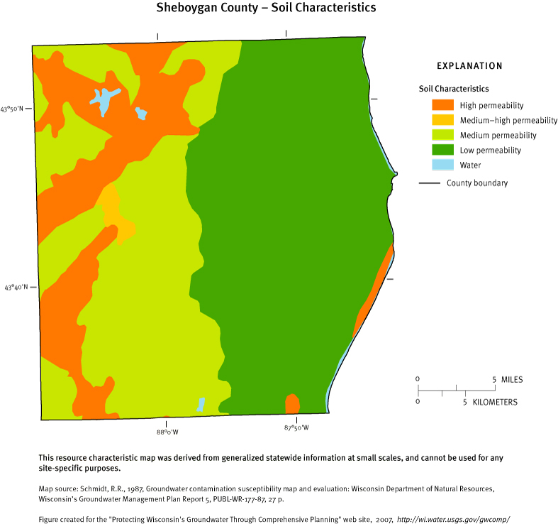 Sheboygan County Soil Characteristics
