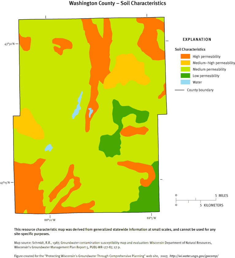 Washington County Soil Characteristics