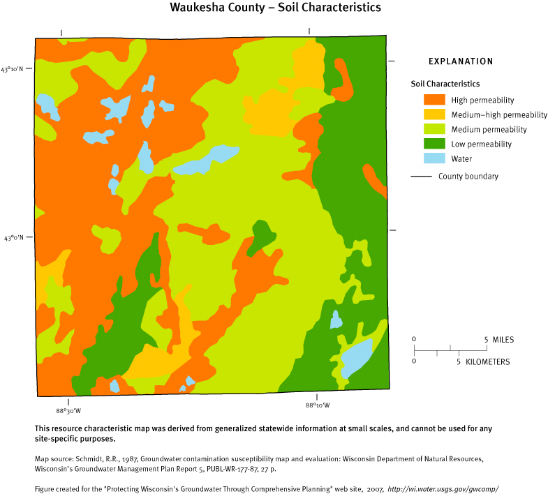 Waukesha County Soil Characteristics